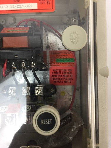 KLOCKNER-MOELLER DIL0-11/Z2/GSKi DIL0-11/Z2-NA INDUSTRIAL CONTROL PANEL ENCLOSUR10