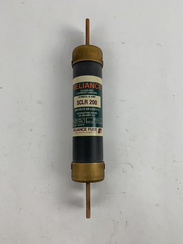 Reliance SCLR200 200A 600V Class RK1 Fuse1