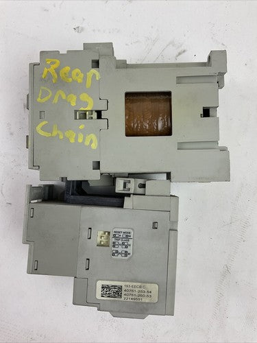 ALLEN BRADLEY STARTER (100-C12D*10 COIL 24VDC + 193-EECB 1.0-5.0A)5