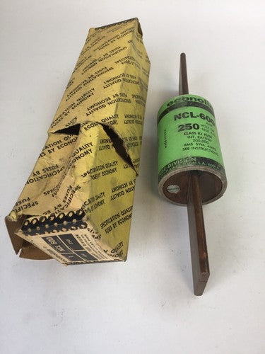 ECONOMY ECONOLIM NCL-600 CURRENT LIMITING FUSE 600A 250VAC CLASS RK10