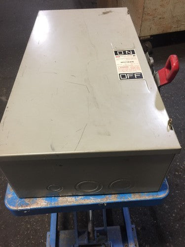 FPE H1236SN HEAVY DUTY SAFETY SWITCH 600 VAC 200 AMP 150 MAX HP 3 POLES5