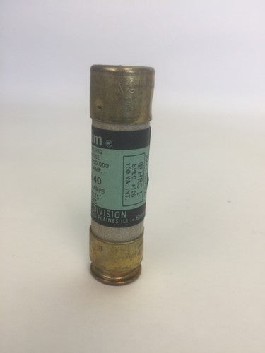 ECONOLIM NCLR 40 CURRENT LIMITING CLASS RK1 FUSE 40AMP 250VAC  (LOT OF 10)4