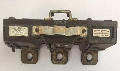 GE TKM836T400 TRIP UNIT 400 AMP 3 POLE MAG TRIP ADJ 1100-4000A0