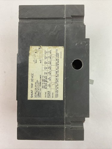 GE TED136YT150 MOLDED CASE SWITCH 3POLE 150AMP 600VAC 250VDC NO SHUNT TRIP2