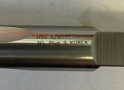 HERTEL HSS SPIRAL POINT TAP 5/8-11 H3 3FL PLUG 411134402