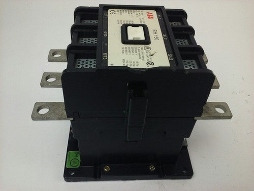 ABB EH160 CONTACTOR, 3PH, 3P BREAKING, 600V, 50-150H.P., 190A, CHIP PLASTIC7