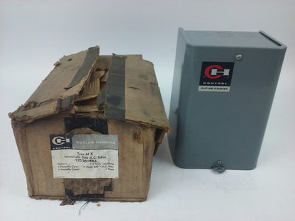 CUTLER HAMMER 13536H28A TYPE MX, INTRINSICALLY SAFE A.C. RELAY, 600V,1PH,16A,NEW0