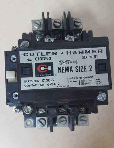 Cutler Hammer Contactor C10DN30