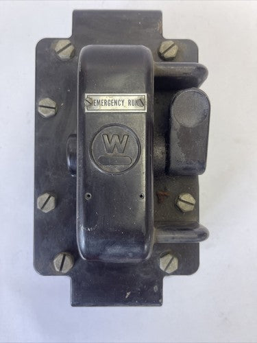 WESTINGHOUSE 1151129-D PUSHBUTTON STATION 600V TYPE HDN0