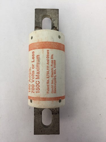 GOULD SHAWMUT AMPTRAP A70P150 FUSE 150 AMP 700 VOLTS TYPE 42