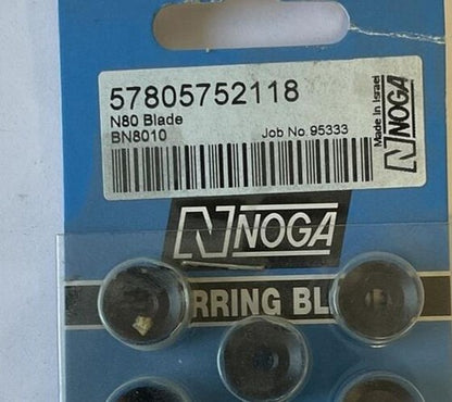 NOGA N80/BN8010 DEBURING BLADE BOX OF 101