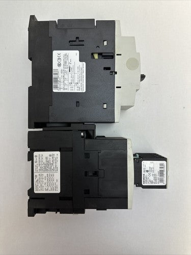 SIEMENS STARTER 3RV1031-4EA10 600VAC 22-32A 30HP 3RT1034-1BB40 3RT1936-1TR007