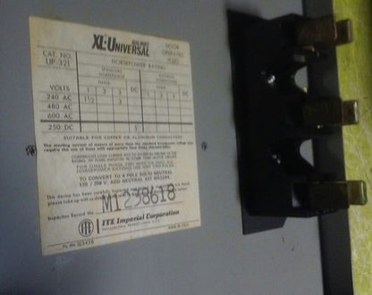 ITE I-T-E UP321 XL-Universal Door Operated Bus Plug - 30A, 240V, 3-Pole6