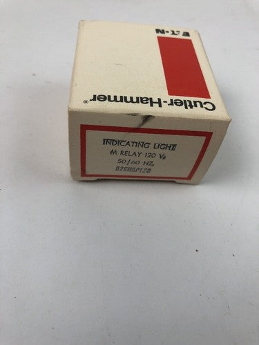 CUTLER HAMMER D26MAP120 INDICATING LIGHT M RELAY 120V 50/60 HZ1