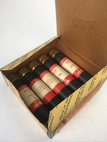 ECONOMY EOS45 ONE TIME FUSE 45AMP 600VAC (BOX OF 5)0