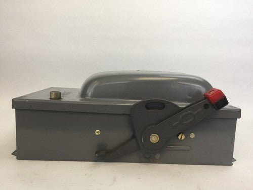 SQUARE D H322A FUSIBLE SAFETY SWITCH SERIES A2 240VAC 250VDC 60AMP 10HP 3 POLE3