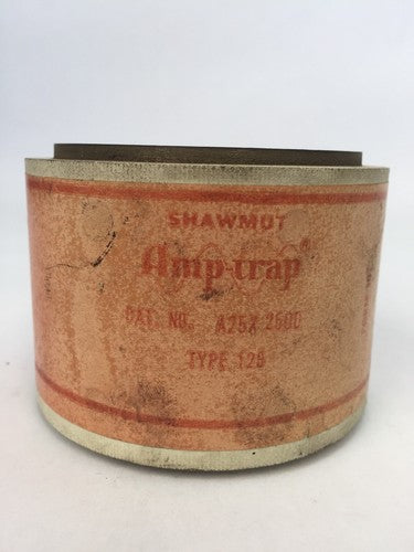 SHAWMUT AMPTRAP A25X2500-128 FUSE 2500AMP 250 VOLTS TYPE 1280