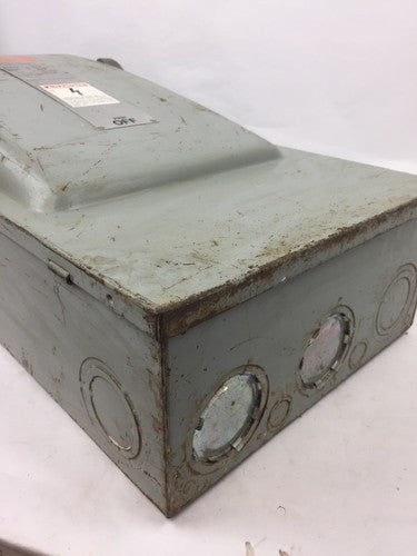 ITE JN424 VACU-BREAK SWITCH WITH CLAMPMATIC CONTACTS 200 AMPS 240 VAC 3 PHASE5