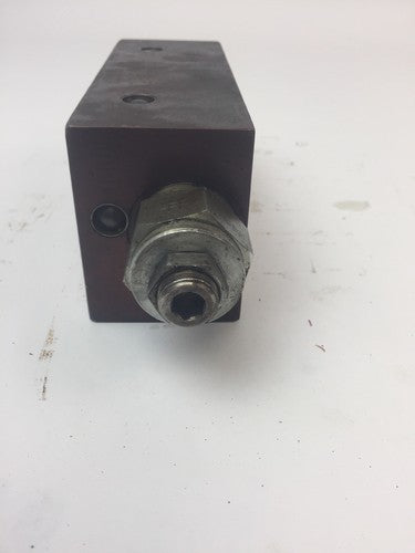 CONTINENTAL HYDRAULICS F05MSV-NDC-GD-A FLOW CONTROL VALVE W/ CHECK "A & B"3