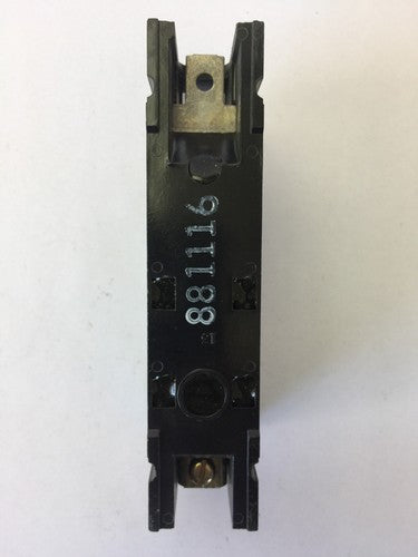 WESTINGHOUSE EB1050 CIRCUIT BREAKER 50AMP 1POLE 120/240VAC 125VDC 4990D03G086