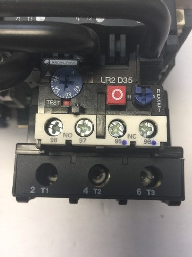TELEMECANIQUE LC1 D80 REVERSING CONTACTOR LR2 D35 OVERLOAD LR2 D3559 LX1 D6 G73