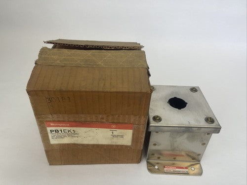 WESTINGHOUSE PB1EK1 HEAVY DUTY OIL-TITE PUSHBUTTON 1 UNIT ENCLOSURE NEMA 40