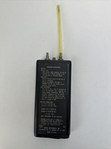 DWYER SERIES 475 MARK III DIGITAL MANOMETER3