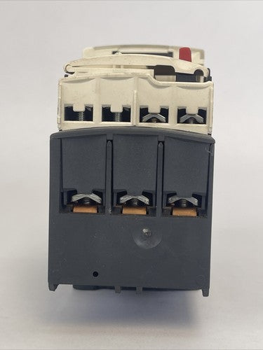 TELEMECANIQUE STARTER LC1 D09 CONTACTOR 25A 600VAC 7.5HP LRD 08 RELAY 2.5-4A3