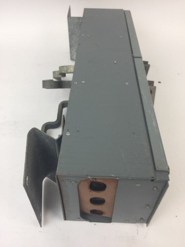 ZINSCO QSFT353B TWIN PANELBOARD FUSIBLE 30AMP 600VAC 3 POLE 7 1/8 HP6