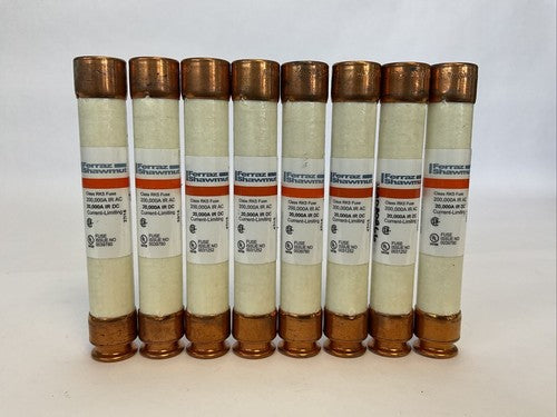 FERRAZ SHAWMUT TRS2-8/10R 2 8/10A 600V TRI-ONIC FUSE DUAL ELEMENT (LOT OF 8)3