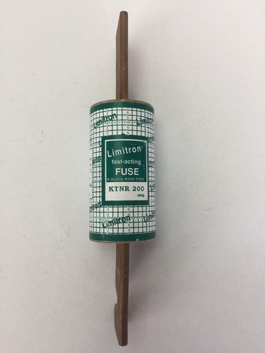 BUSS/BUSSMAN LIMITRON KTNR200 FAST-ACTING FUSE 200AMP 250VAC (LOT OF 3)0