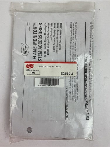 FIREYE ED580-2 REMOTE DISPLAY CABLE0