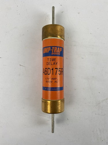 Gould Shawmut Amp-trap 2000 A6D175R 175A 600V Fuse "Lot of 3"1