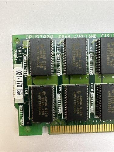 OKUMA OPUS7000 (A911-2804) DRAM CARD 168MB E4809-436-095-A 1911-2804-021-1701