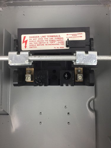 GOULD ITE NF251H VACU-BREAK SWITCH W/CLAMPMATIC CONTACTS 600 VAC 30 AMP 1 PHASE7