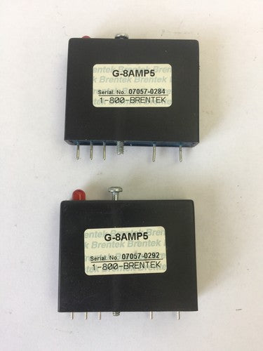 BRENTEK INTERATIONAL G-8AMP5 DRY OUTPUT (LOT OF 2)0