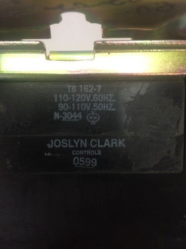 JOSLYN CLARK T77U043-76 TM CONTACTOR SIZE 3 100A 600VAC 3PH 50HP COIL 110-120V9