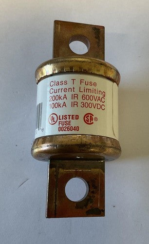 FERRAZ SHAWMUT A6T300 FUSE  300AMP 600VAC 300VDC3
