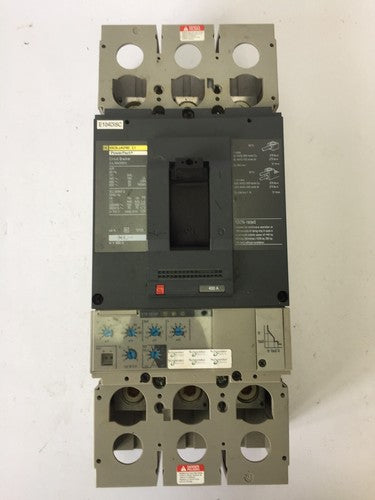 SQUARE D DJL36400E53 POWERPACT CIRCUIT BREAKER 400A 600VAC 0