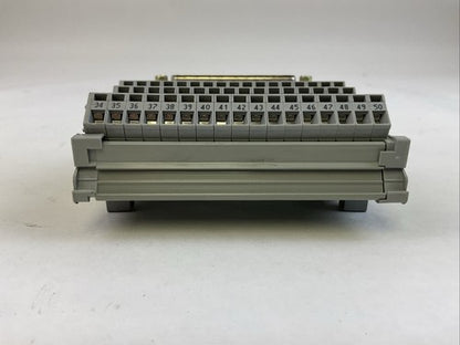 WAGO PCB-148 50036746 50 PIN D-SUB MOD CONNECTOR MODULE1