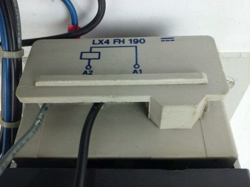 TELEMECANIQUE LC1FH43 CONTACTOR 3PH 600VAC 150HP 200A LA1F221 LX4 FH 190VDC7