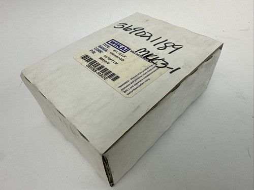 WIKA 9851810 611.10 2,5" 100/mmH2O 1/4" NPT LM PRESSURE GUAGE0