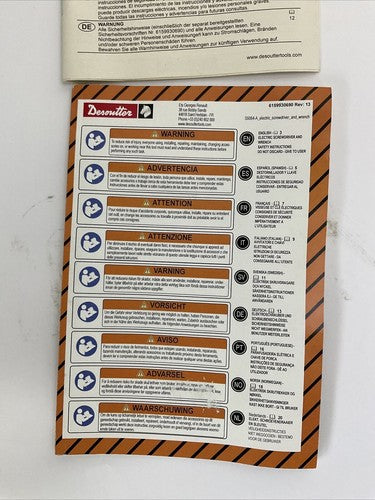 DESOUTTER 6151652280 ERP5LT ELECTRIC NUTRUNNER11