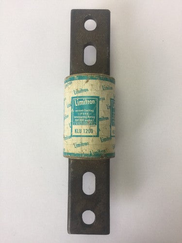 LIMITRON KLU 1200 CURRENT LIMITING  FUSE 1200AMP 600VAC CLASS L3