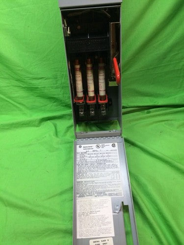 GE ADS36030HS 30A 600V 3PH FUSIBLE SWITCH UNIT2