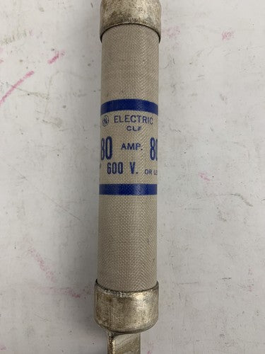 General Electric GF6B80 80A 600V Fuse "Lot of 3"5