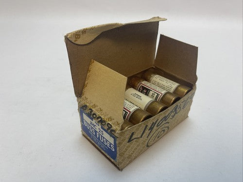 BUSS JHC25 HI-CAP TIME DELAY CLASS J FUSE 25AMP 600VAC (LOT OF 10)0