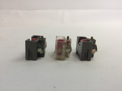 ITE H32XNC CONTACT BLOCK 10A 600VAC (LOT OF 3)4