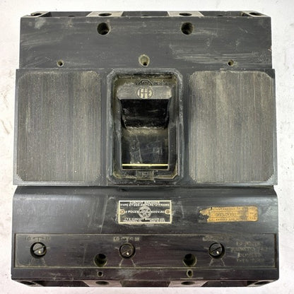 ITE ET5917 CIRCUIT BREAKER 225A 600VAC 3POLE TYPE ET 225 AMP "J" FRAME0