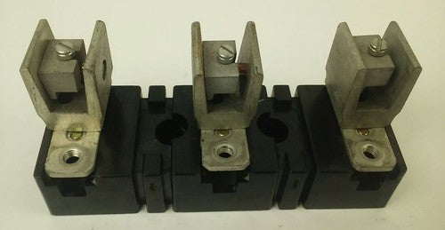 ALLEN BRADLEY 40023-418-02 FUSE BLOCK, 3P, 100A, 600V,4002341802,MISSING 3 BOLTS0